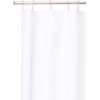 image:imageiDesign Fabric Shower Curtain Long 72Inch by 84Inch WhiteWhite