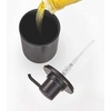 image:imageiDesign Plastic Soap Dispenser Pump The Cade Collection  12oz 314 x 314 x 639 Matte BlackBlack