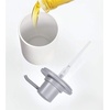 image:imageiDesign Plastic Soap Dispenser Pump The Cade Collection  12oz 314 x 314 x 639 Matte BlackWhite  Gray
