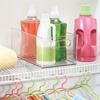 image:imageiDesign Stackable Fridge Bin Set of 4 Clear  Kitchen Storage Bin For Pantry Cabinets or FridgePack of 2