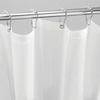 image:imageiDesign Waterproof Shower Curtain Liner Frost 72 x 96  12 Metal Grommets