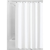 image:imageiDesign Fabric Shower Curtain Long 72Inch by 84Inch WhiteWhite