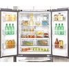 image:imageiDesign 70938M4 Plastic Canned Food and Soda Can Organizer with Lid for Refrigerator Freezer and Pantry BPAFree Set of 4 ClearSet of 4