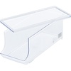 image:imageiDesign 70938M4 Plastic Canned Food and Soda Can Organizer with Lid for Refrigerator Freezer and Pantry BPAFree Set of 4 ClearSet of 4