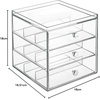 image:imageiDesign Clarity Stacking Eyeglass Case 3 Drawer Clear3Drawer