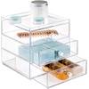 image:imageiDesign Clarity Stacking Eyeglass Case 3 Drawer Clear3Drawer