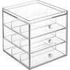 image:imageiDesign Clarity Stacking Eyeglass Case 3 Drawer Clear3Drawer