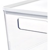 image:imageiDesign Pantry Bin with Removable Lid  Plastic Storage Bin with Handles  Set of 6 ClearWhiteClearMarshmallow