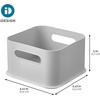 image:imageiDesign Storage Bin with Handles  Organize Kitchen Bathroom or Home OfficePack of 1