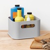 image:imageiDesign Storage Bin with Handles  Organize Kitchen Bathroom or Home OfficePack of 4
