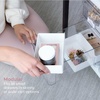 image:imageiDesign The Sarah Tanno Collection InDrawer Cosmetic Organizer Bin White1 Section