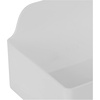 image:imageiDesign The Sarah Tanno Collection InDrawer Cosmetic Organizer Bin White1 Section