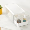 image:imageiDesign The Sarah Tanno Collection InDrawer Cosmetic Organizer Bin White1 Section