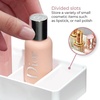image:imageiDesign The Sarah Tanno Collection InDrawer Cosmetic Organizer Bin White4 Section