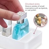 image:imageiDesign The Sarah Tanno Collection InDrawer Cosmetic Organizer Bin White5 Section