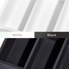 image:imageiDesign The Sarah Tanno Collection InDrawer Cosmetic Organizer Bin White5 Section