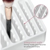 image:imageiDesign The Sarah Tanno Collection InDrawer Cosmetic Organizer Bin WhiteBrush Organizer