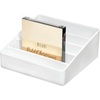 image:imageiDesign The Sarah Tanno Collection InDrawer Cosmetic Organizer Bin WhitePallet Organizer