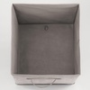 image:imageiDesign Aldo Fabric Wall MountOver Door Fabric Closet Storage Organizer with 4 Pockets for Clutch Purses Handbags Scarves Clothing 13 x 285  GrayStorage Cubes
