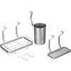 image:imageiDesign Austin Metal Mount Kitchen Spices Utensils Sponges Soap Wall OrganizerWall Organizer