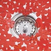 image:imageiDesign Blumz Floral BPAFree Flexible PVC Plastic Sink Protector Mat  11 x 12 RedRed