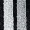 image:imageiDesign Ombre Microfiber Polyester Bath Mat NonSlip Shower Accent Rug for Master Guest and Kids Bathroom Entryway 34 x 21 Coral Ivory and GrayBlack and Gray
