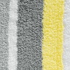 image:imageiDesign Ombre Microfiber Polyester Bath Mat NonSlip Shower Accent Rug for Master Guest and Kids Bathroom Entryway 34 x 21 Coral Ivory and GrayGray and Yellow