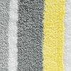 image:imageiDesign Ombre Microfiber Polyester Bath Mat NonSlip Shower Accent Rug for Master Guest and Kids Bathroom Entryway 34 x 21 Coral Ivory and GrayGray and Yellow