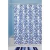 image:imageiDesign Ombre Microfiber Polyester Bath Mat NonSlip Shower Accent Rug for Master Guest and Kids Bathroom Entryway 34 x 21 Coral Ivory and GraySurf Blue
