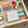 image:imageiDesign Plastic Drawer Organizer Set of 6 Clear8 x 4 x 3