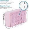 image:imageiDesign Plastic Sponge Holder with Suction Cups ClearMedium