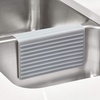 image:imageiDesign Silicone Sink Saddle ClearGray