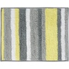 image:imageiDesign Ombre Microfiber Polyester Bath Mat NonSlip Shower Accent Rug for Master Guest and Kids Bathroom Entryway 34 x 21 Coral Ivory and GrayGray and Yellow