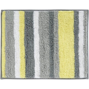 image:imageiDesign Ombre Microfiber Polyester Bath Mat NonSlip Shower Accent Rug for Master Guest and Kids Bathroom Entryway 34 x 21 Coral Ivory and GrayGray and Yellow