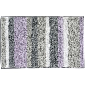 image:imageiDesign Ombre Microfiber Polyester Bath Mat NonSlip Shower Accent Rug for Master Guest and Kids Bathroom Entryway 34 x 21 Coral Ivory and GrayLavender and Gray