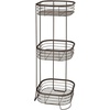 image:imageiDesign Forma Collection Standing Shower Caddy Organizer BronzeBronze