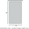 image:imageInterDesign MildewFree EVA 55 Gauge Shower Liner Long 72 x 84 Frost