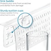 image:imageSink Self Adhesive Plastic SaddleClear