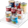 image:imageiDesign Recycled Plastic 3Tier Spice Rack The Linus Collection  88 x 101 x 35 Clear10 x 875 x 350  Set of 4