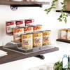 image:imageiDesign Recycled Plastic 3Tier Spice Rack The Linus Collection  88 x 101 x 35 Clear88 x 101 x 35 Pack of 2