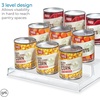 image:imageiDesign Recycled Plastic 3Tier Spice Rack The Linus Collection  88 x 101 x 35 Clear88 x 101 x 35 Pack of 2