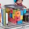 image:imageiDesign Wallspace Tall Inner Bin with Lid  Storage Garage or Laundry Room  Clear  Made in USA