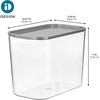 image:imageiDesign Wallspace Tall Inner Bin with Lid  Storage Garage or Laundry Room  Clear  Made in USA