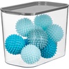 image:imageiDesign Wallspace Tall Inner Bin with Lid  Storage Garage or Laundry Room  Clear  Made in USA