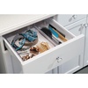 image:imageiDesign 49250 Rain BPAFree Plastic Drawer Organizer Tray  12 x 6 x 3 ClearSmall