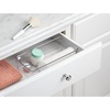 image:imageiDesign 49250 Rain BPAFree Plastic Drawer Organizer Tray  12 x 6 x 3 ClearSmall