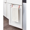 image:imageiDesign 29540 Forma Metal Over the Cabinet Dish and Hand Towel Bar Holder for Kitchen Bathroom 25 x 925 x 25 CopperCopper