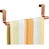 image:imageiDesign 29540 Forma Metal Over the Cabinet Dish and Hand Towel Bar Holder for Kitchen Bathroom 25 x 925 x 25 CopperCopper