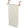 image:imageiDesign 29540 Forma Metal Over the Cabinet Dish and Hand Towel Bar Holder for Kitchen Bathroom 25 x 925 x 25 CopperCopper