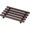 image:imageiDesign Steel SelfDraining Kitchen and Bathroom Bar Soap Holder The Kyoto Collection  425 x 3 x 05 BronzeBronze